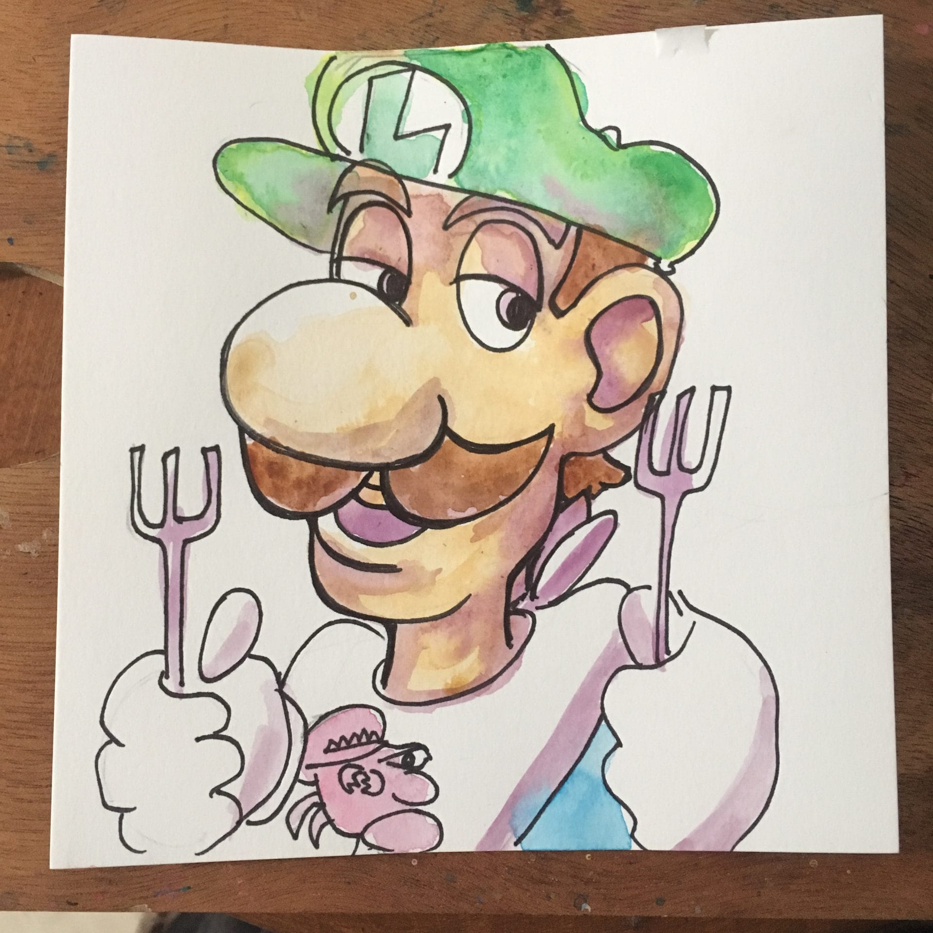 Creepy Luigi