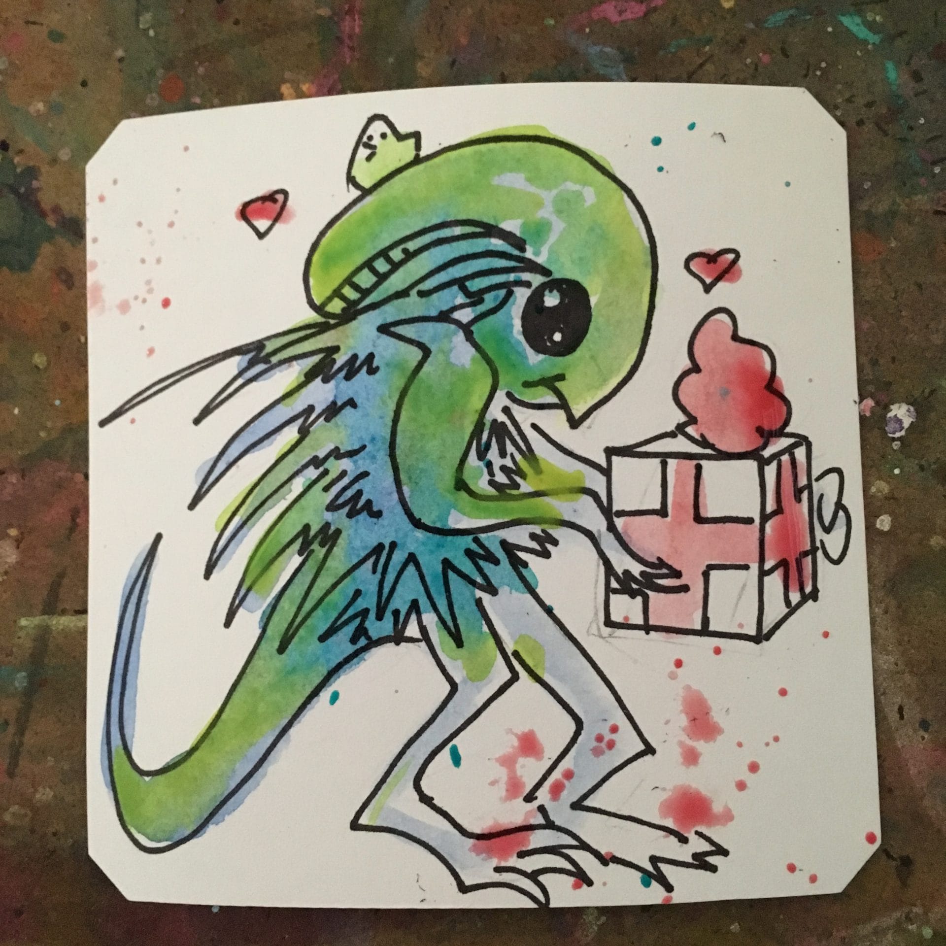 Merry Guts-mas with Act Fancer @Macaw45