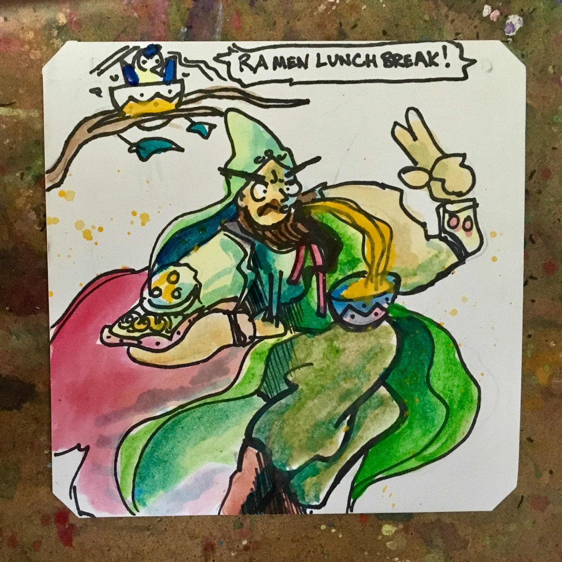 Food break with Knights of Valour 3 @Macaw45
