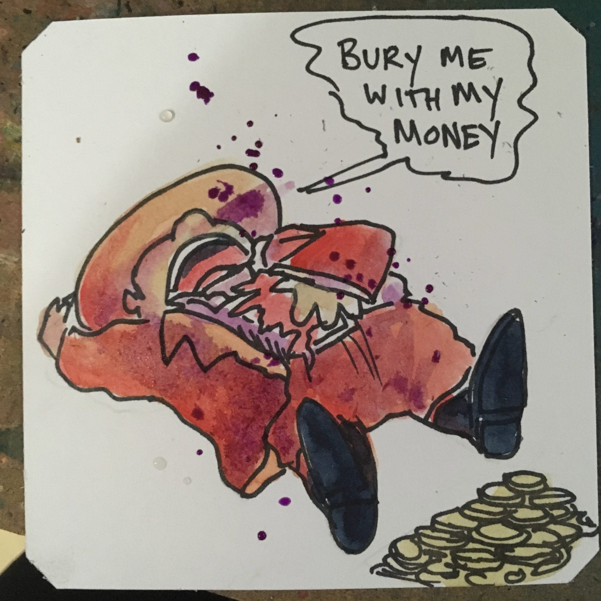 Bury me with my money @LordBBH