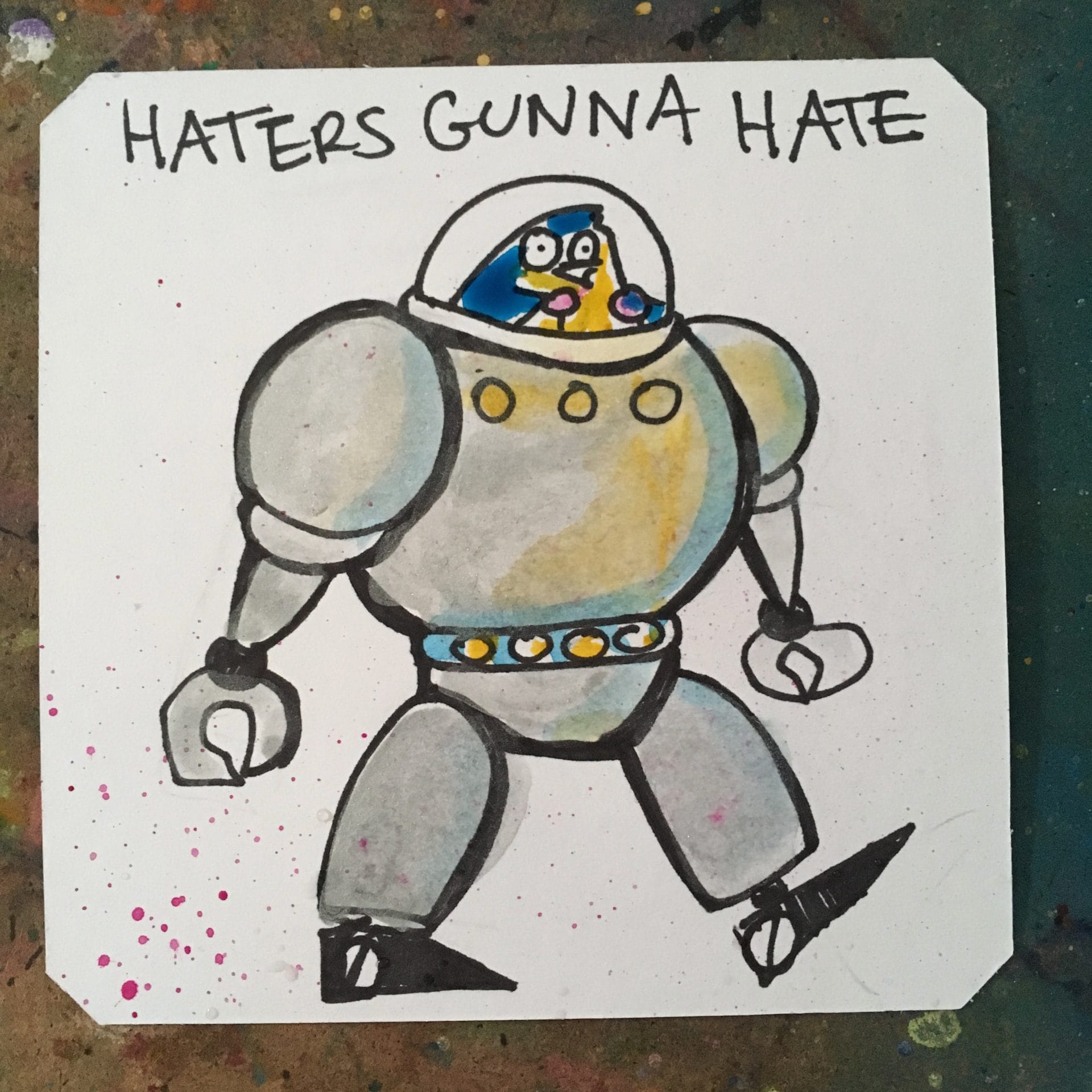 Walking around in a robot suit in Starfire for PC98 @Macaw45