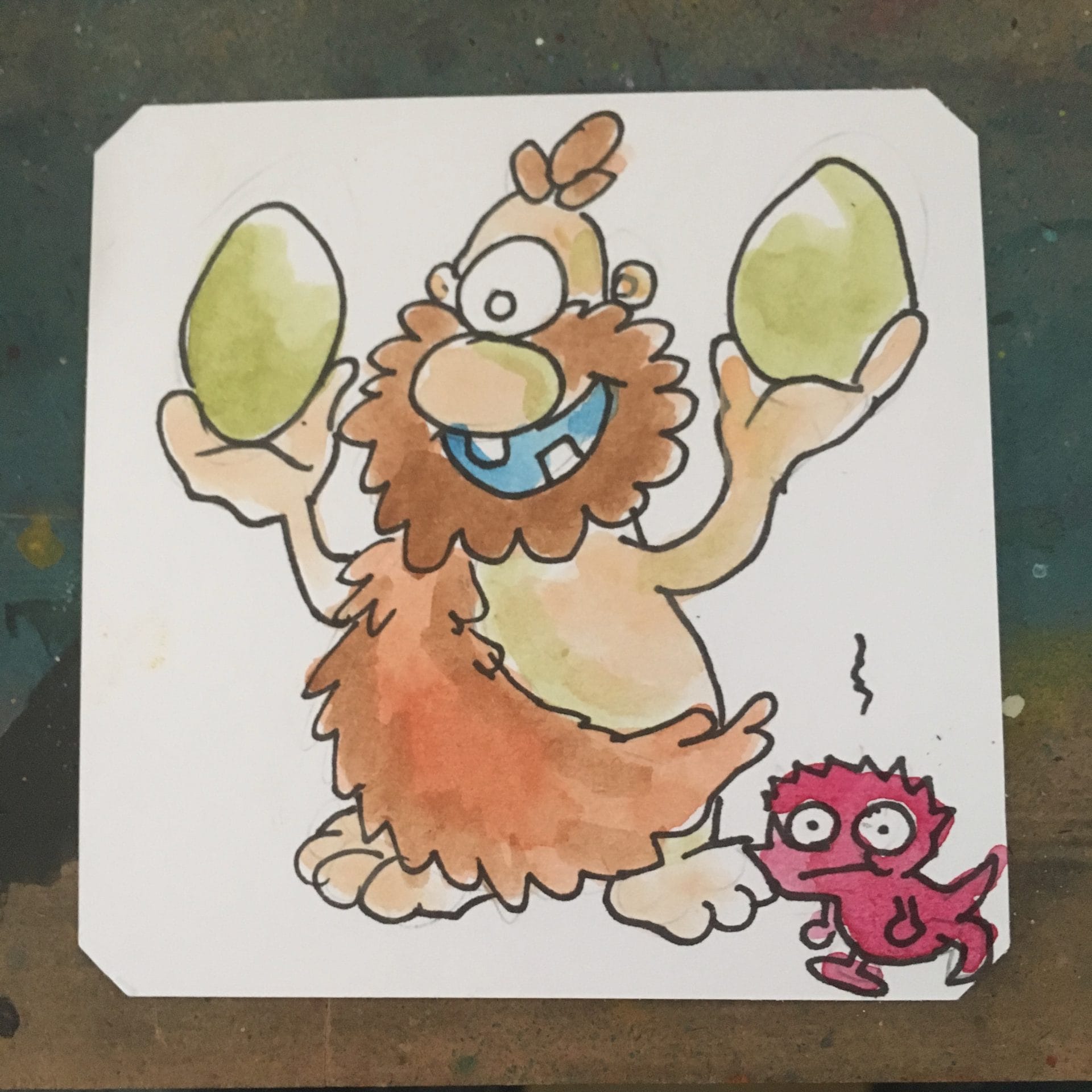 My eggies! Trog @CptJivePants