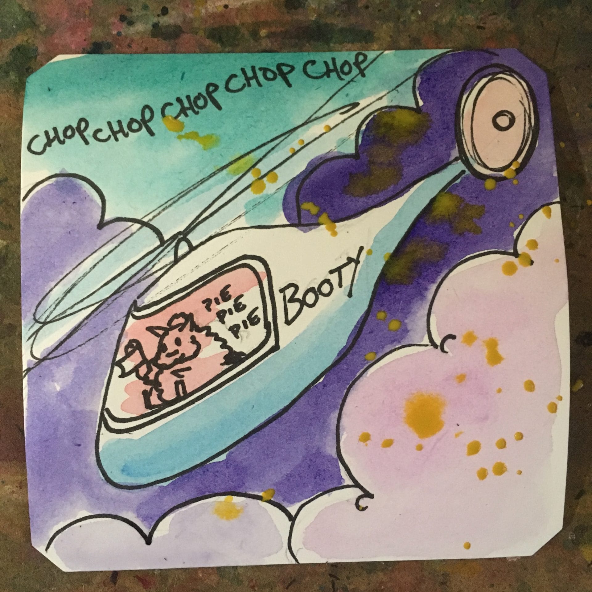 Pie pie pie in Super Cobra @LordBBH