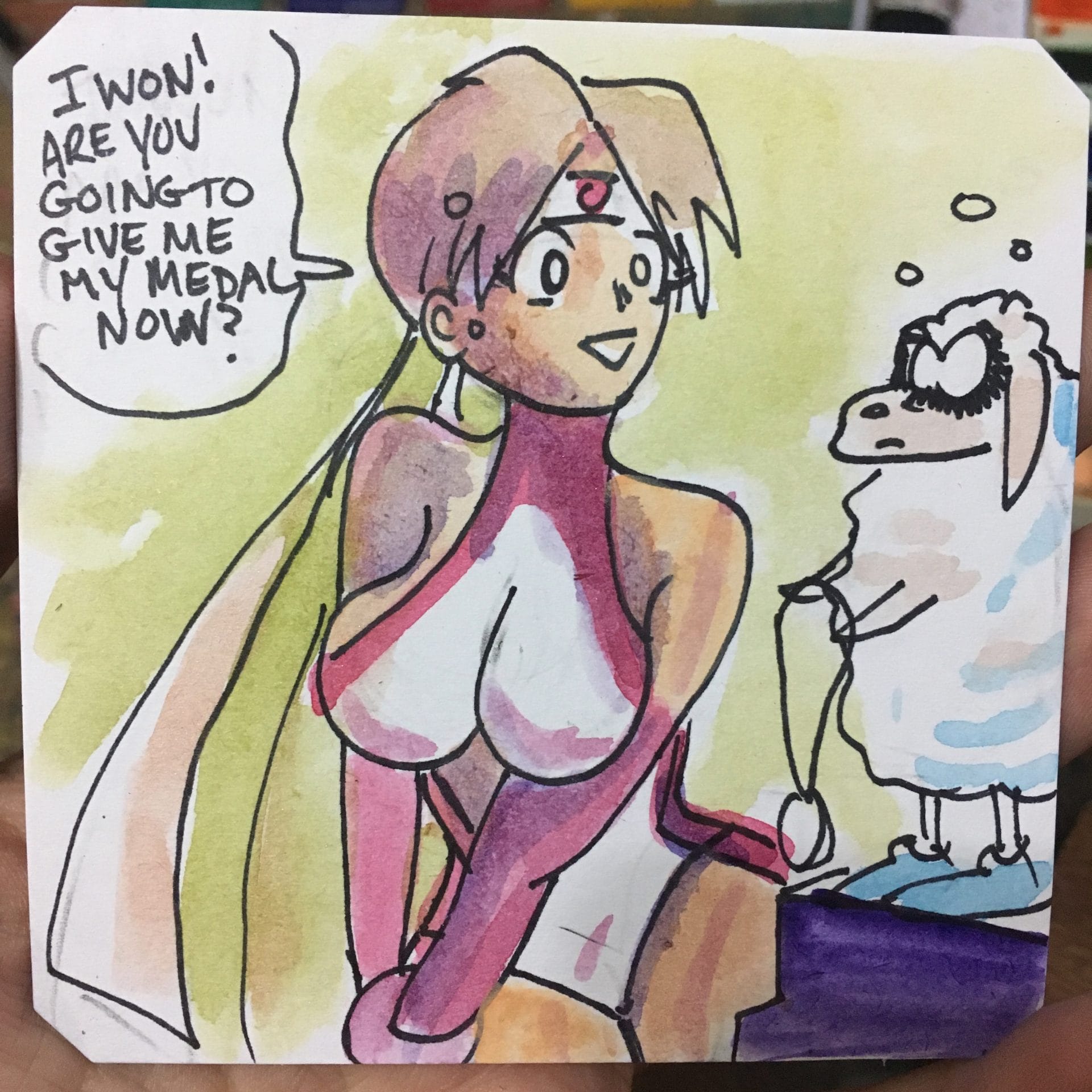 Giving out the medals in Mach Breakers @LordBBH