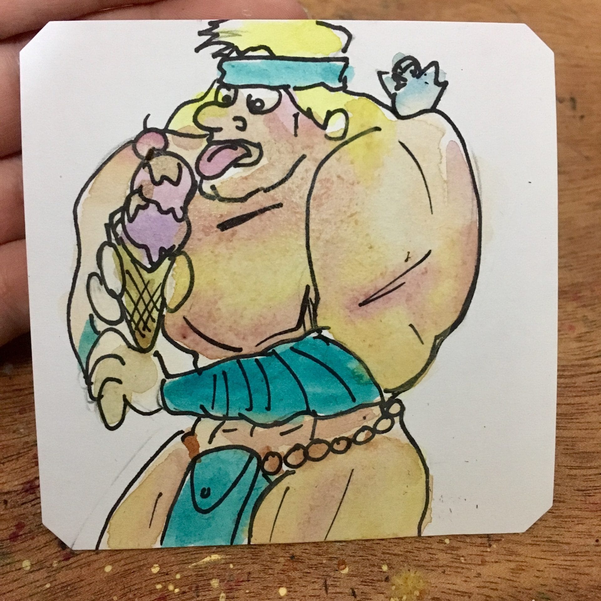 Tulks needs more ice cream! Guardians @Macaw45