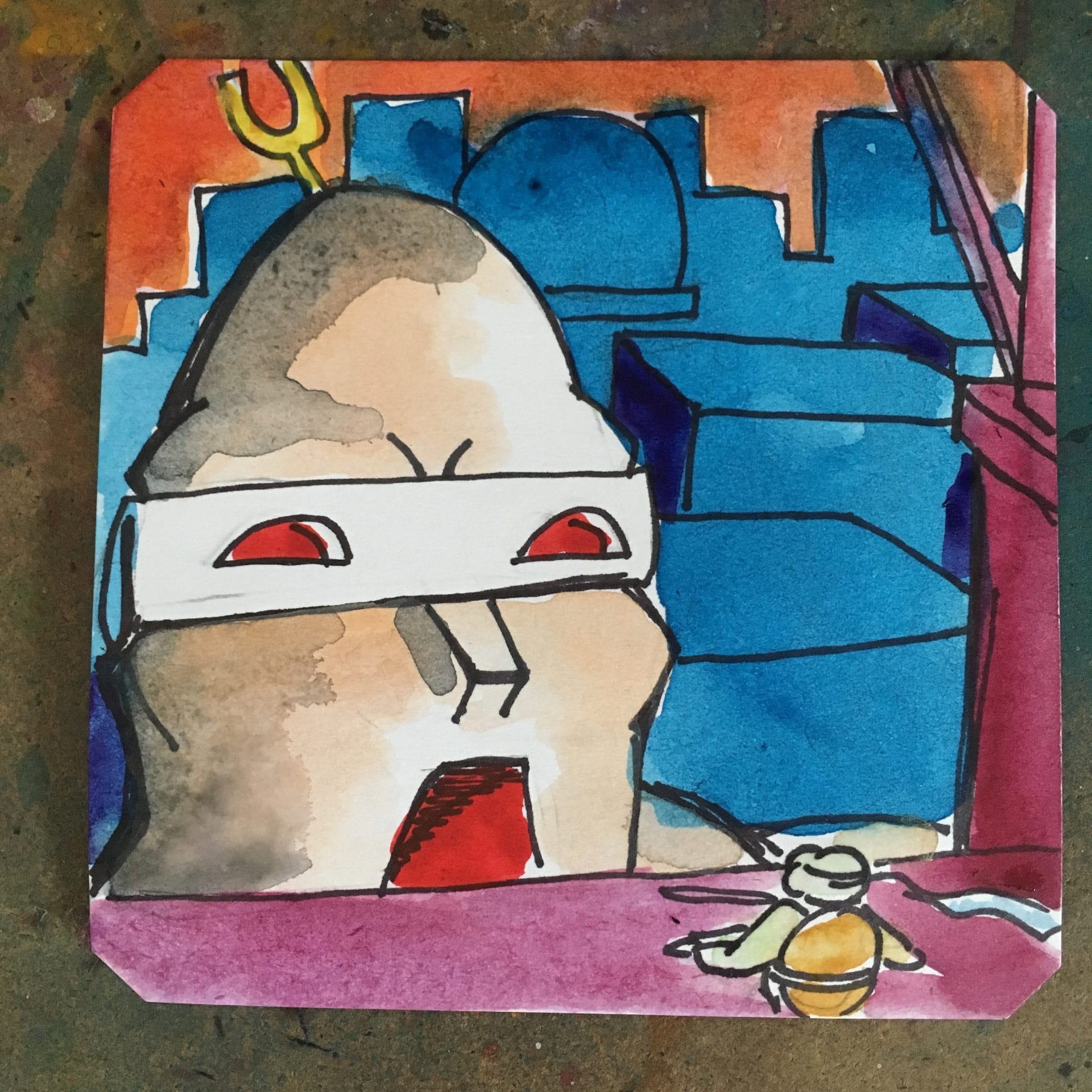 Stay puffed, Krang TMNT in Time @Macaw45