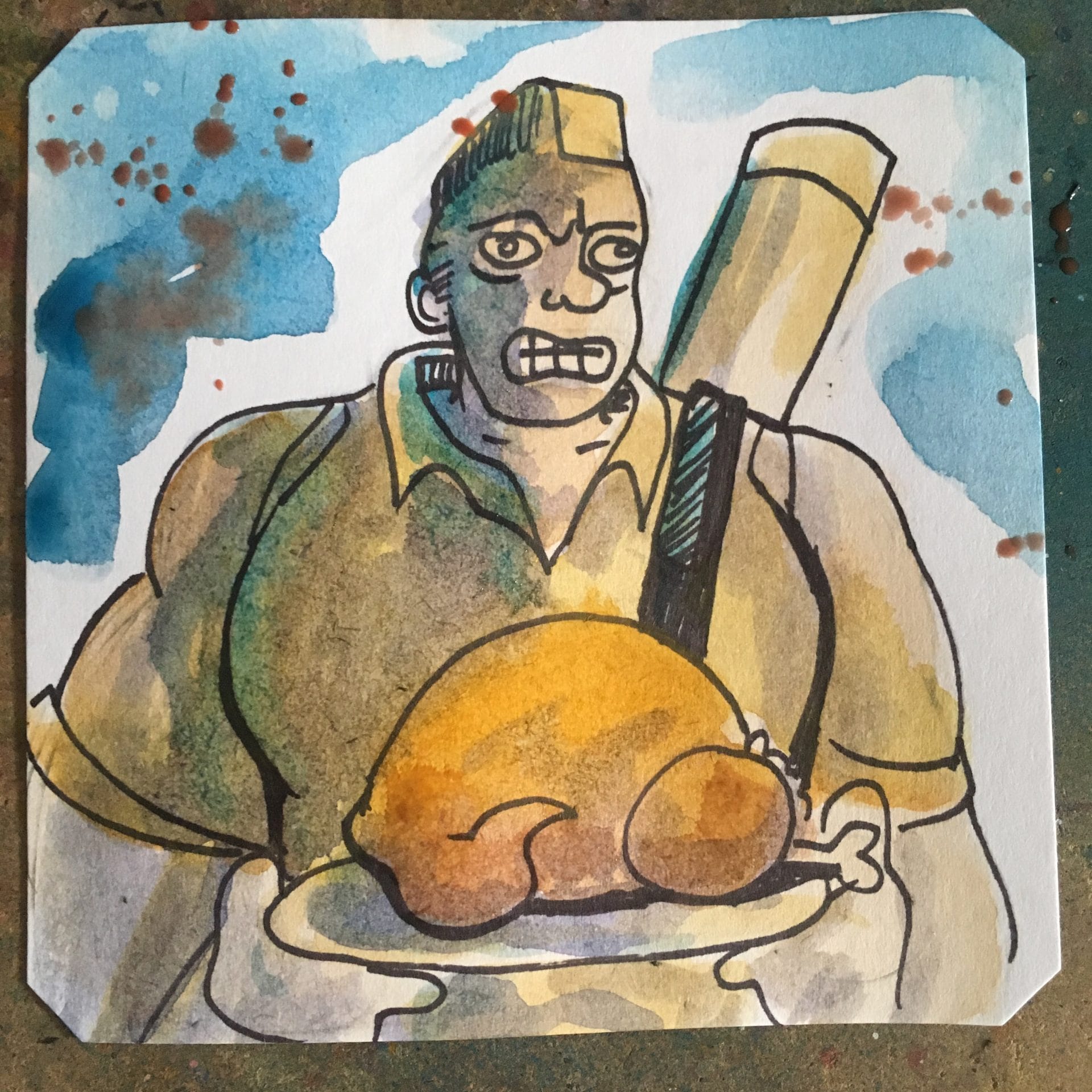 Turkey Dinner Special in Rushing Beat Shura @Macaw45