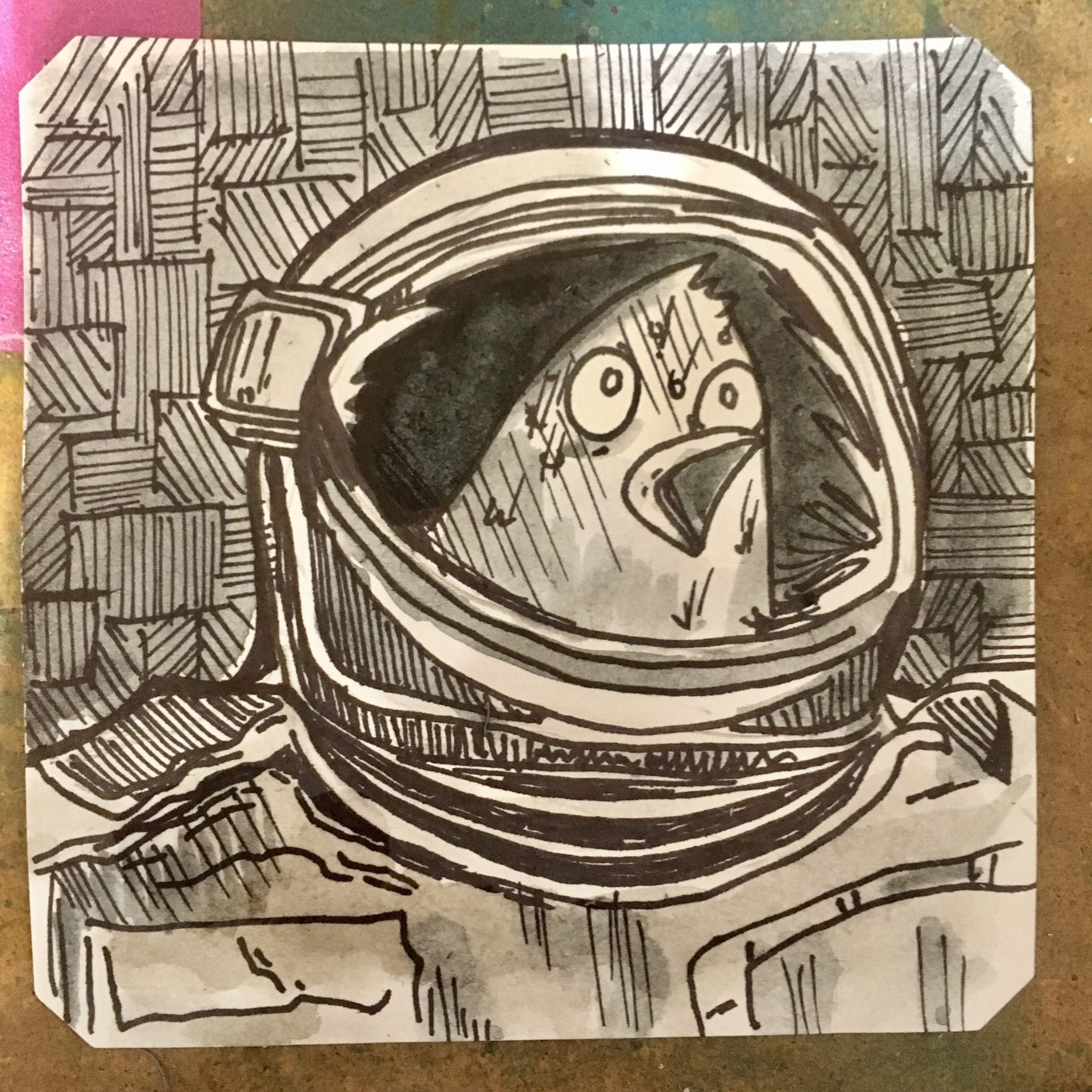 out of control space drama horror game on the PC 98 Zeta @Macaw45