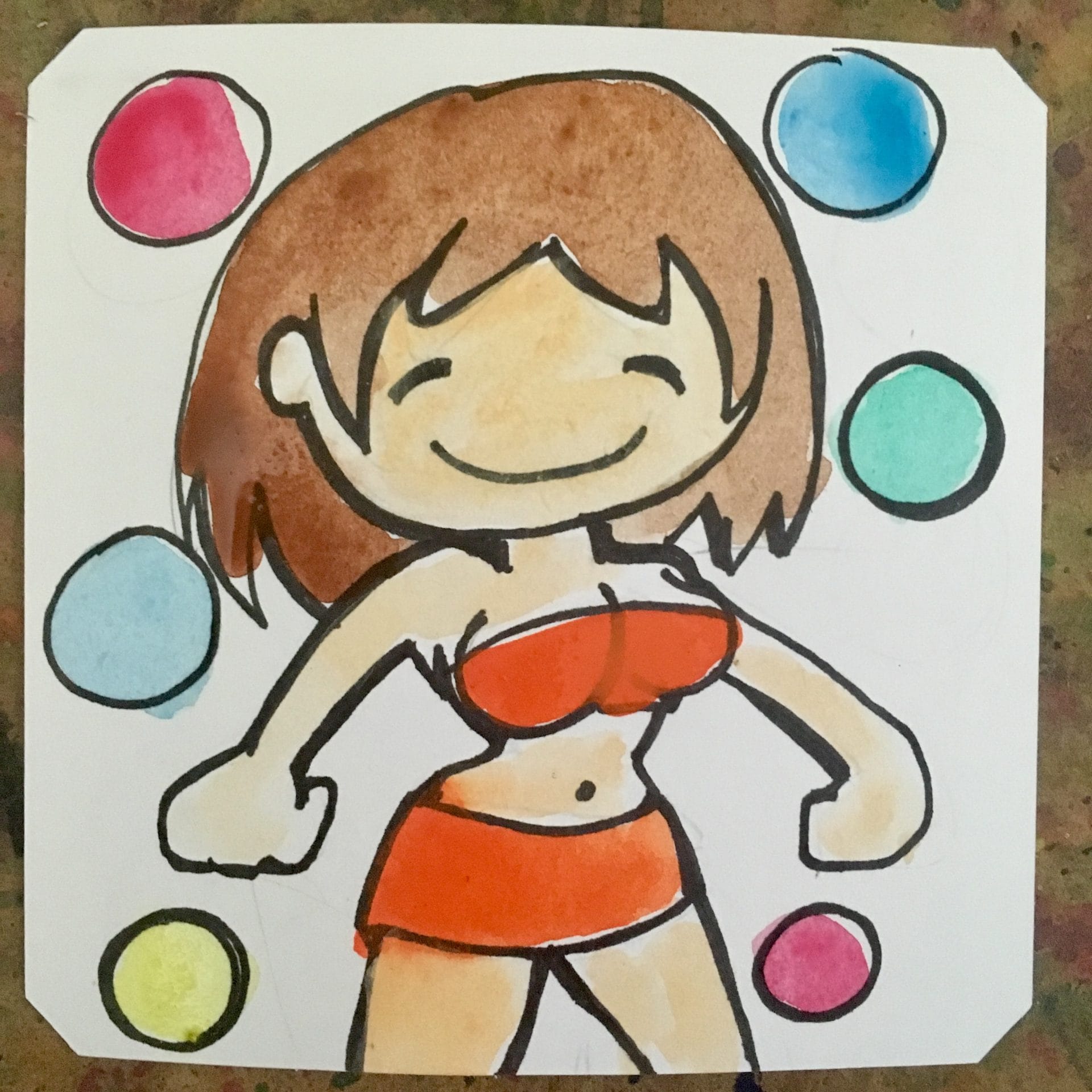LOOK I'M NAKED Puzzle Bobble 3 @LordBBH