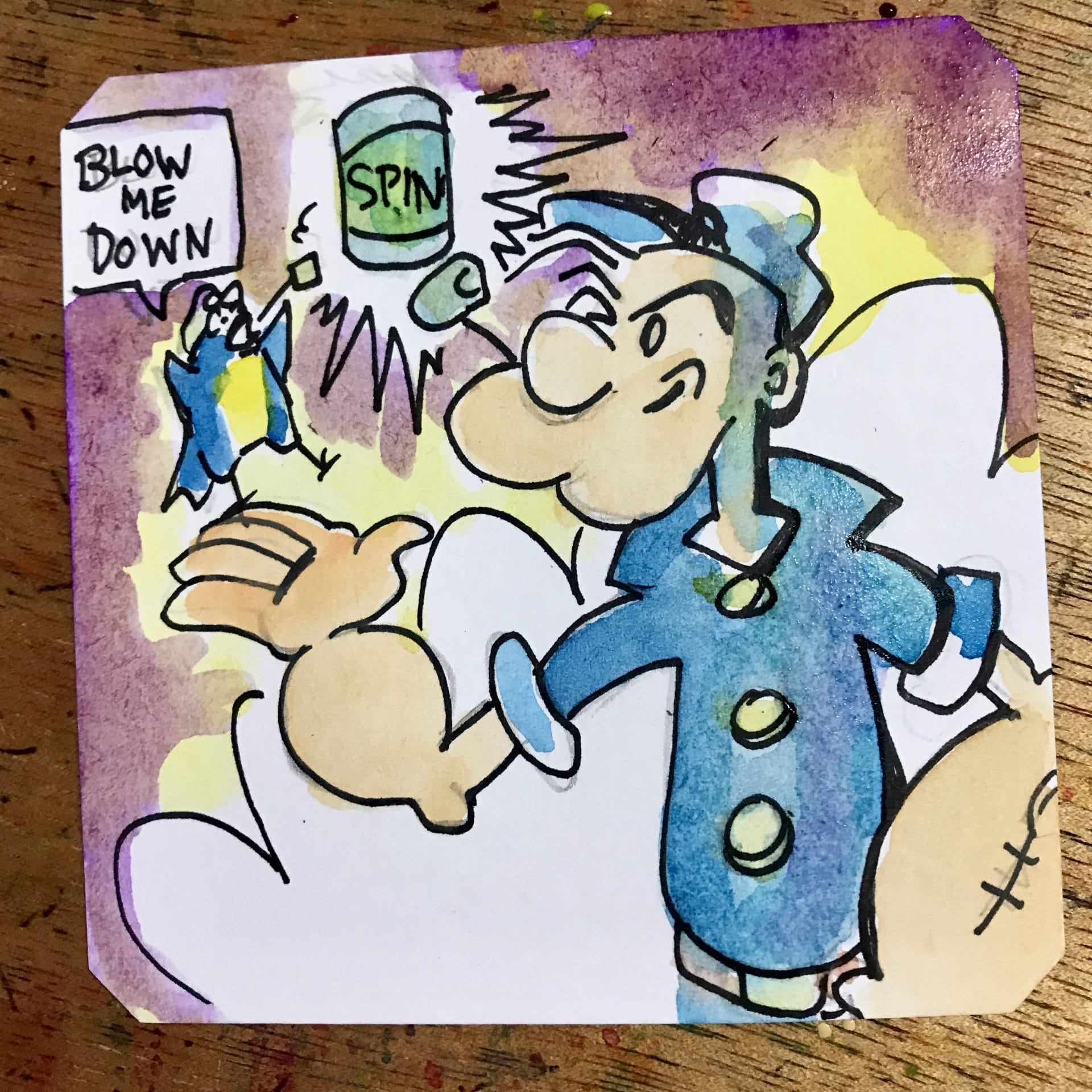 Popeye SNES @Macaw45