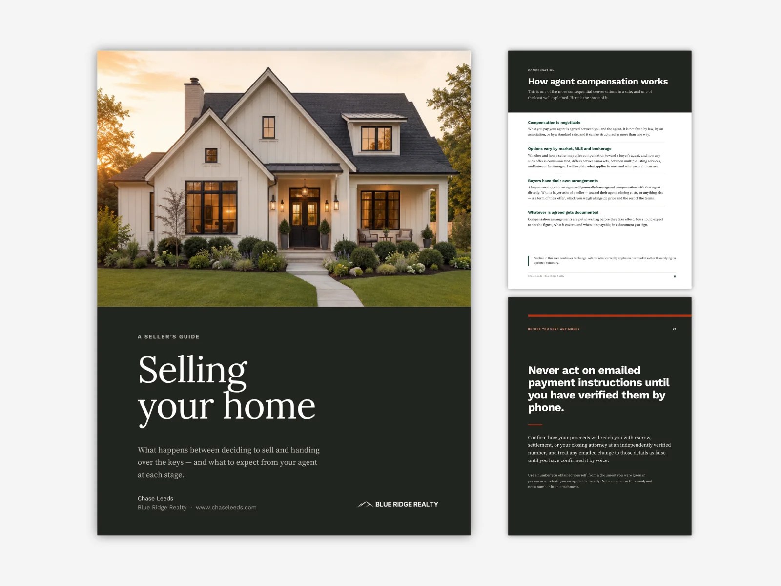 Home Seller Guide for Realtors — template preview