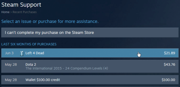 How To Return A Steam Game Age Of Notes Refund Purchase Steam Game 2 