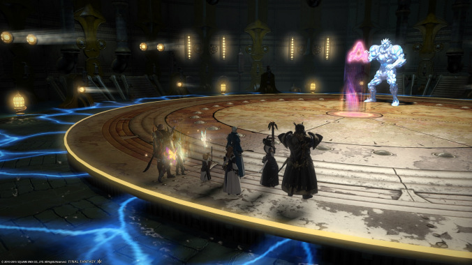 The 3rd boss in FFXIV's new Alexander raid