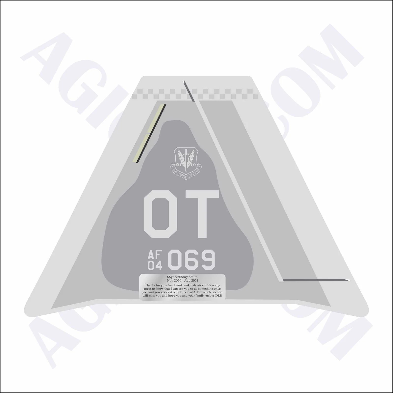 F-22 Tail Flash – AGI at agigear.com | Custom Jet Covers