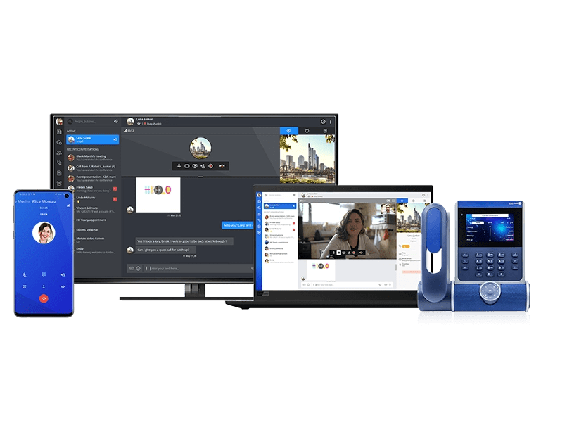 Travail collaboratif avec Rainbow Alcatel Lucent