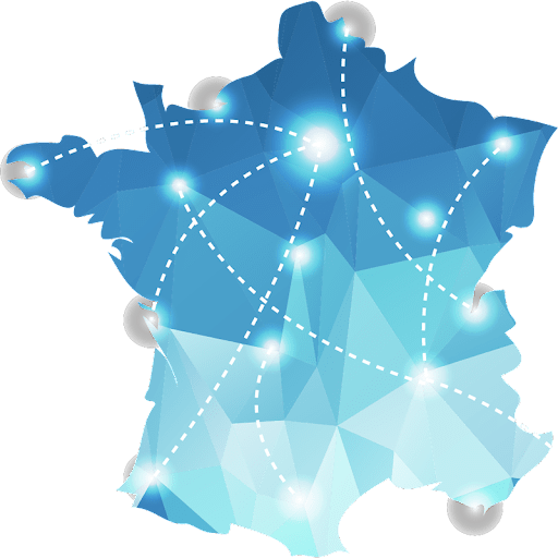 Carte nationale France, réseau national