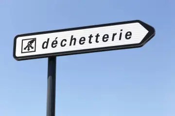 Déchetterie pour câble et matériel réseau