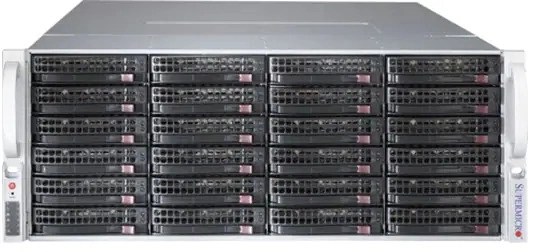 Box de sauvegarde des données informatiques au format rackable 4U