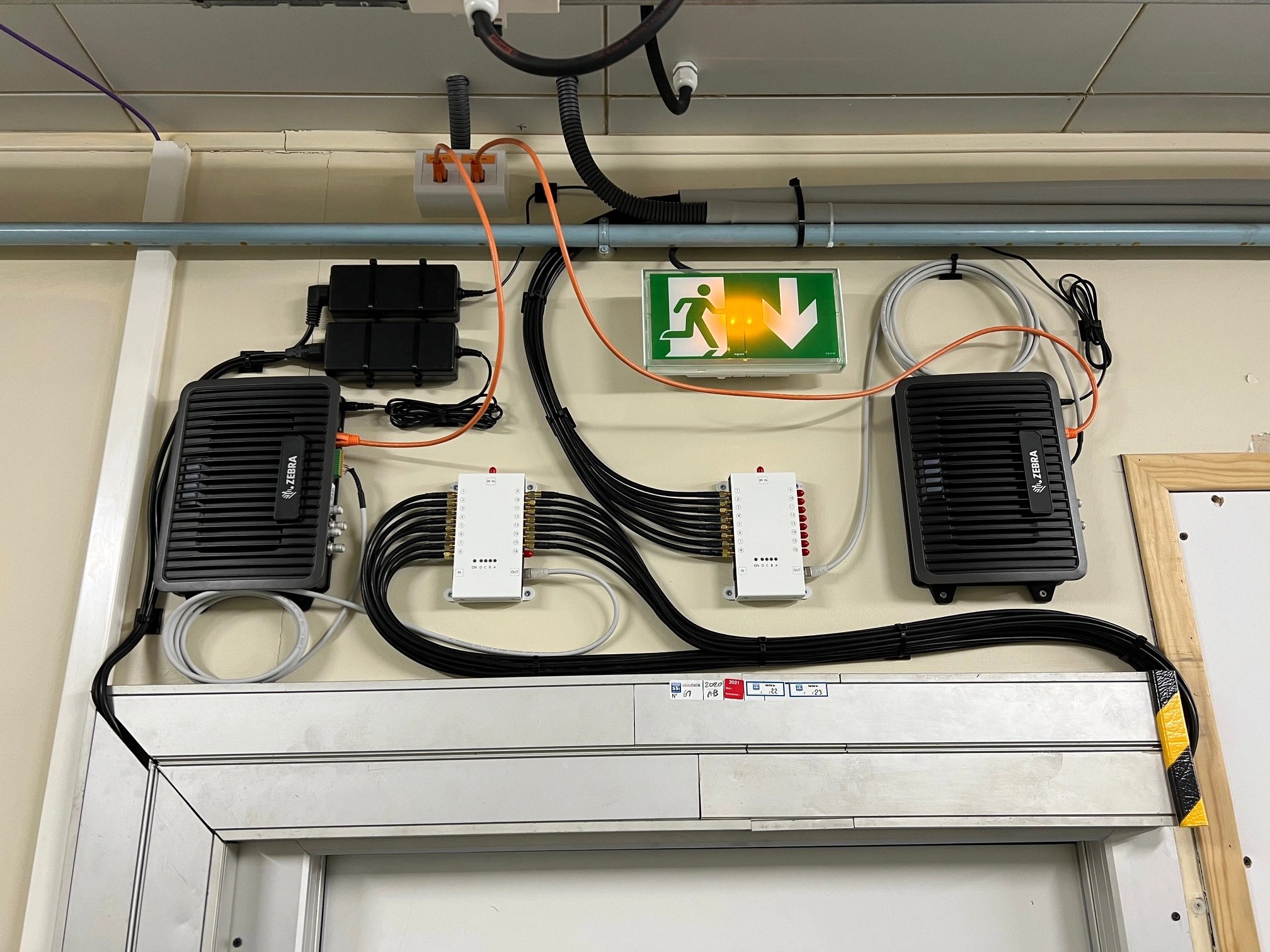 Installation infrastructure RFID