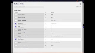 Rename Consume Fields