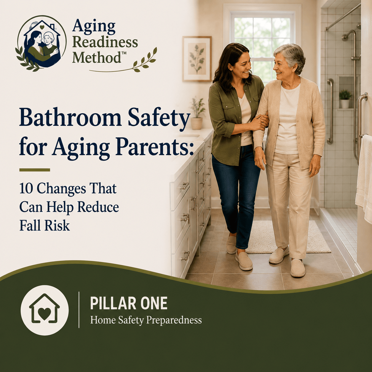 Bathroom Safety for Aging Parents: 10 Changes That Can Help Reduce Fall Risk