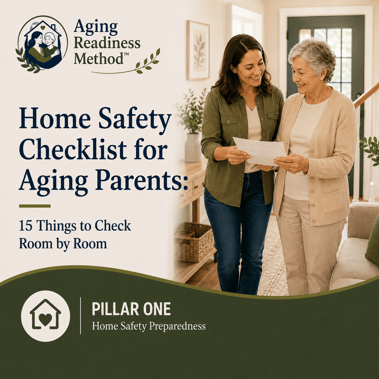 Home Safety Checklist for Aging Parents: 15 Things to Check Room by Room