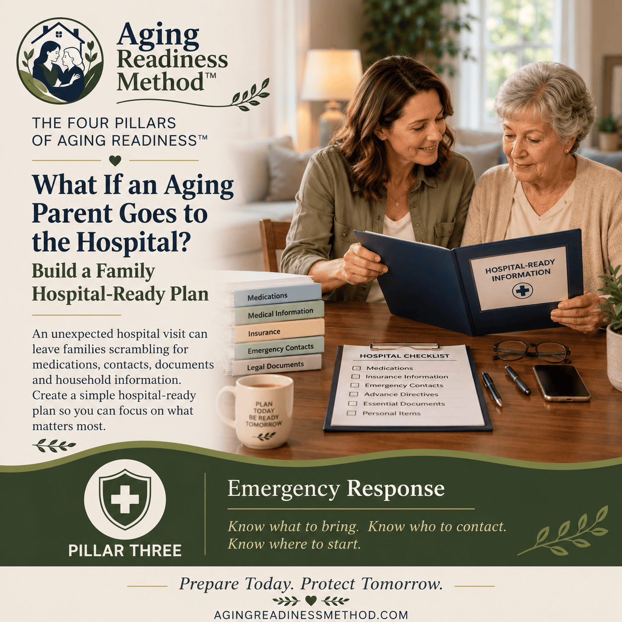 What If an Aging Parent Goes to the Hospital? Build a Family Hospital-Ready Plan