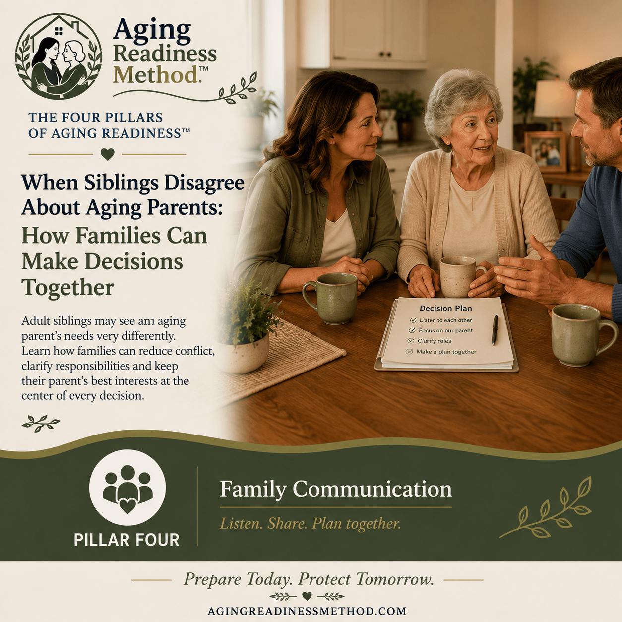 When Siblings Disagree About Aging Parents: How Families Can Make Decisions Together