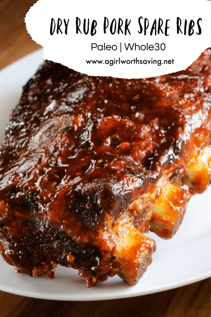 Dry Rub Pork Ribs Oven Pork Ribs with dry rub (oven cooked and