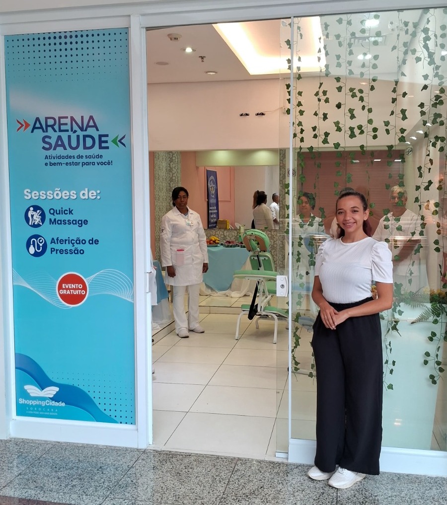 Arena Saúde oferece atividades gratuitas de bem-estar no Shopping Cidade Sorocaba