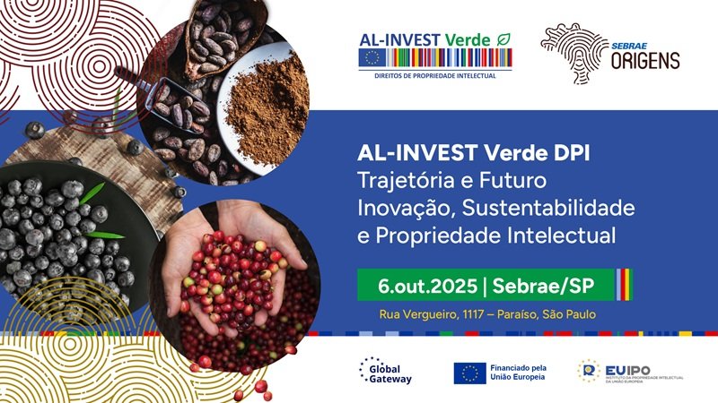  Sebrae-SP abre inscrições para evento de projeto voltado à propriedade intelectual