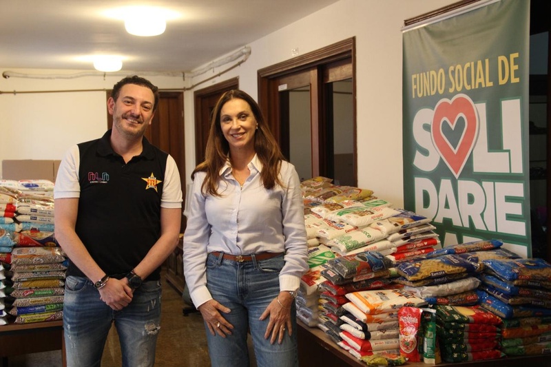 Rodeio Itu Festival doa 1,8 tonelada de alimentos ao Fundo Social de Itu