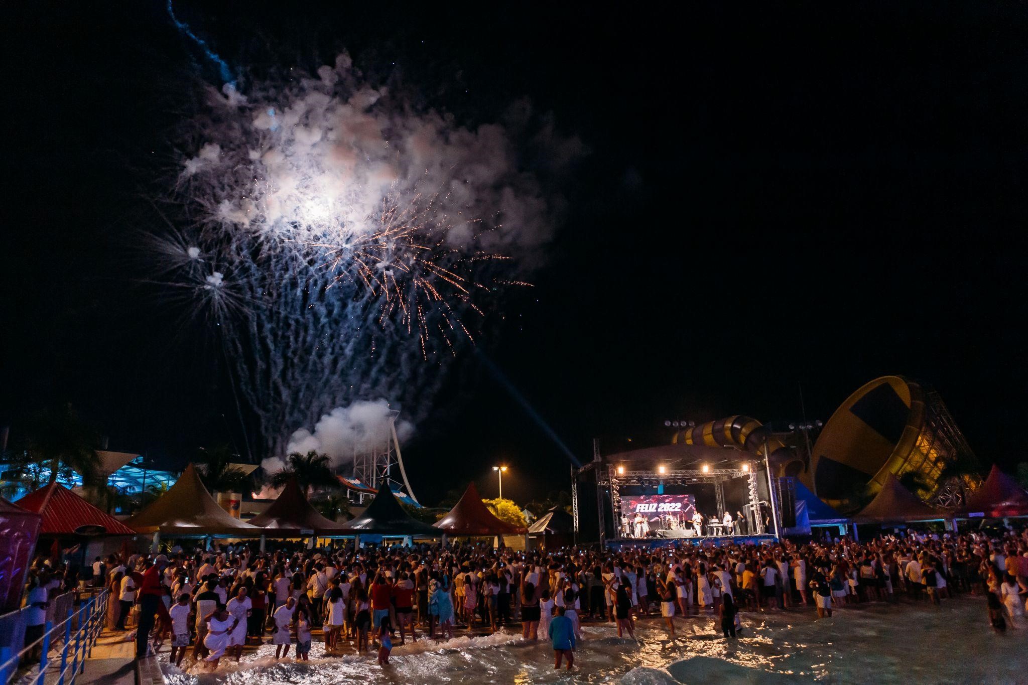 Wet’n Wild celebra a 14ª edição de Réveillon com três experiências exclusivas para toda a família
