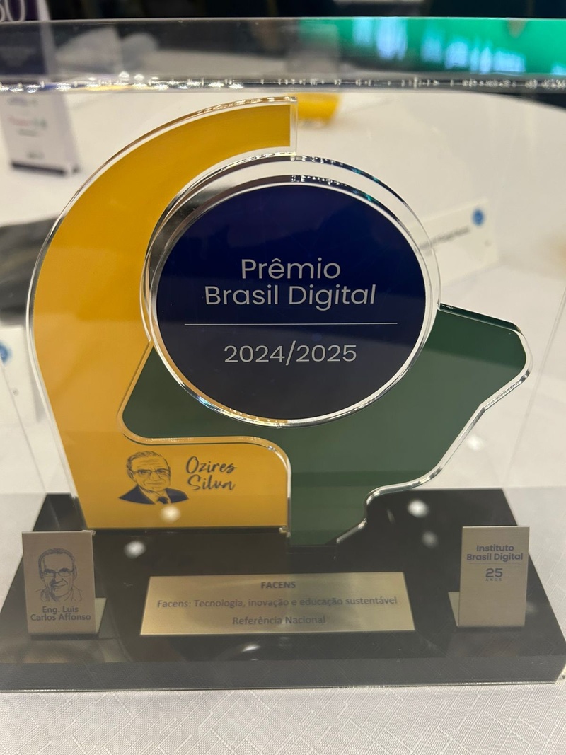  Facens é reconhecida como referência nacional no Prêmio Brasil Digital Ozires da Silva