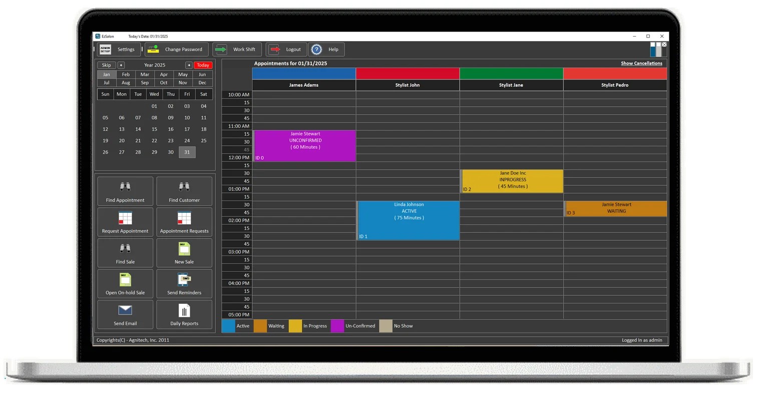 Salon Booking Software Salon Appointment Scheduling