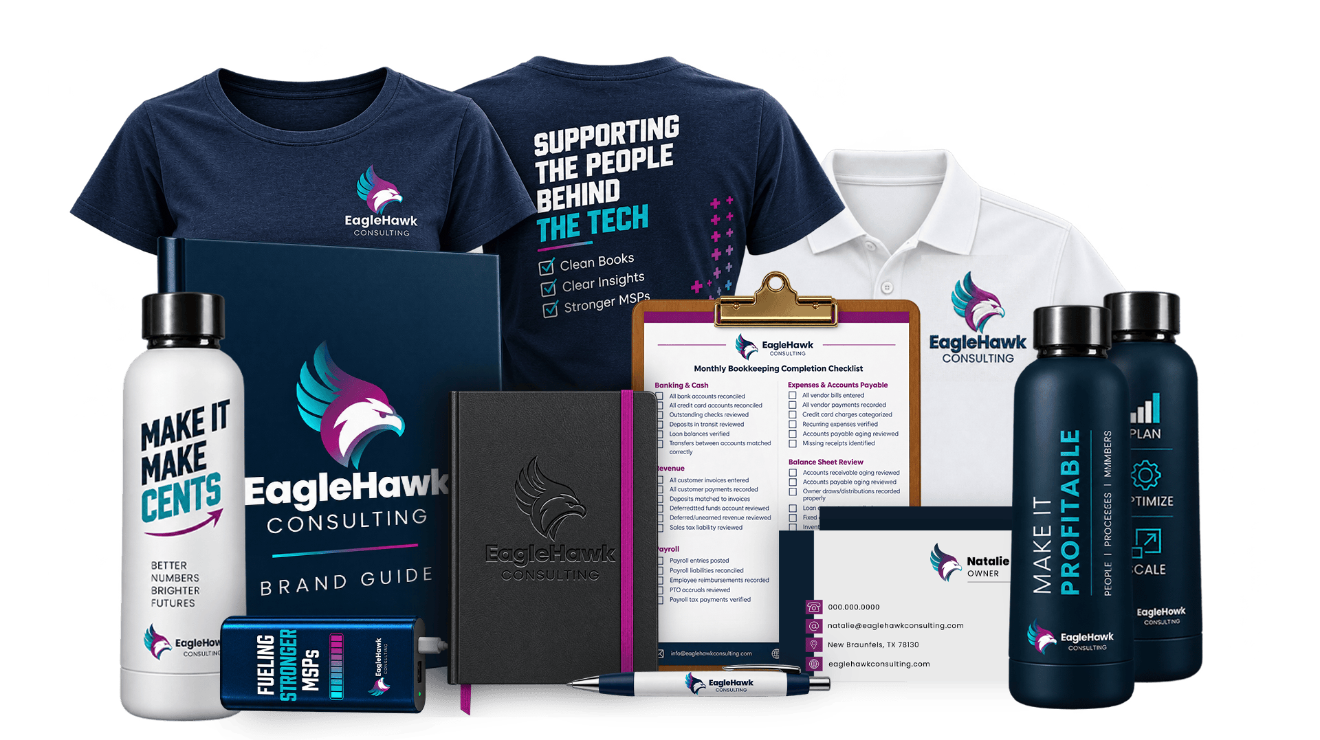 EagleHawk Consulting Branded Materials and Concepts