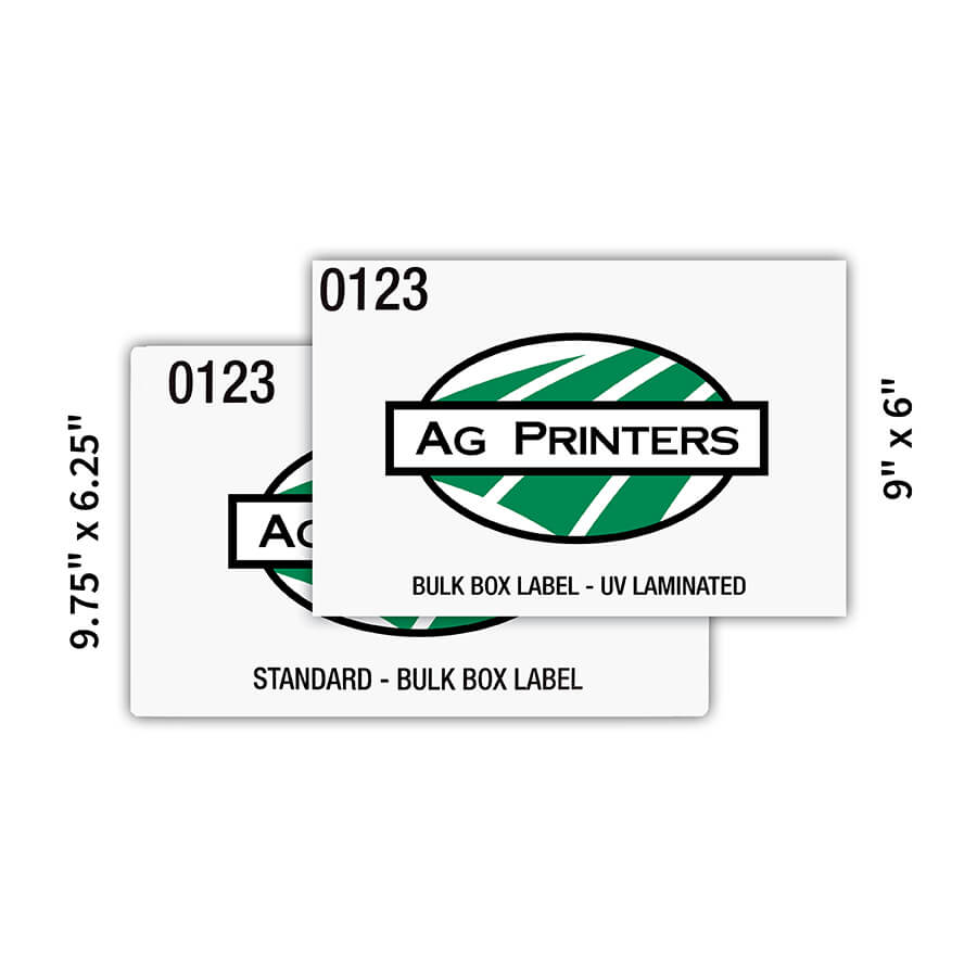 Bulk Box Labels | Ag Printers
