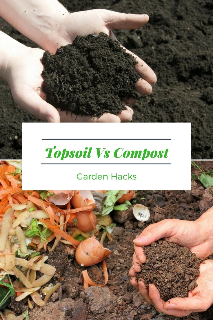 Topsoil versus compost? garden hacks