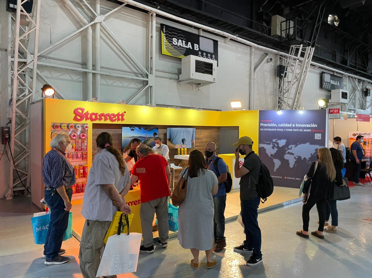 Starrett participa de feira internacional na Argentina e quer ampliar presença na América Latina