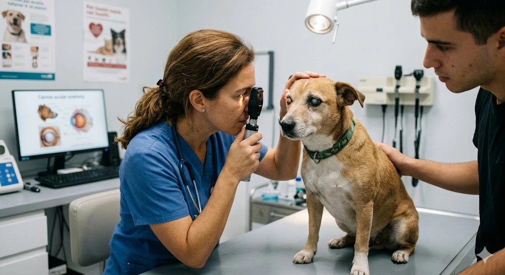 Catarata em cachorro: o segredo para devolver a visão ao pet