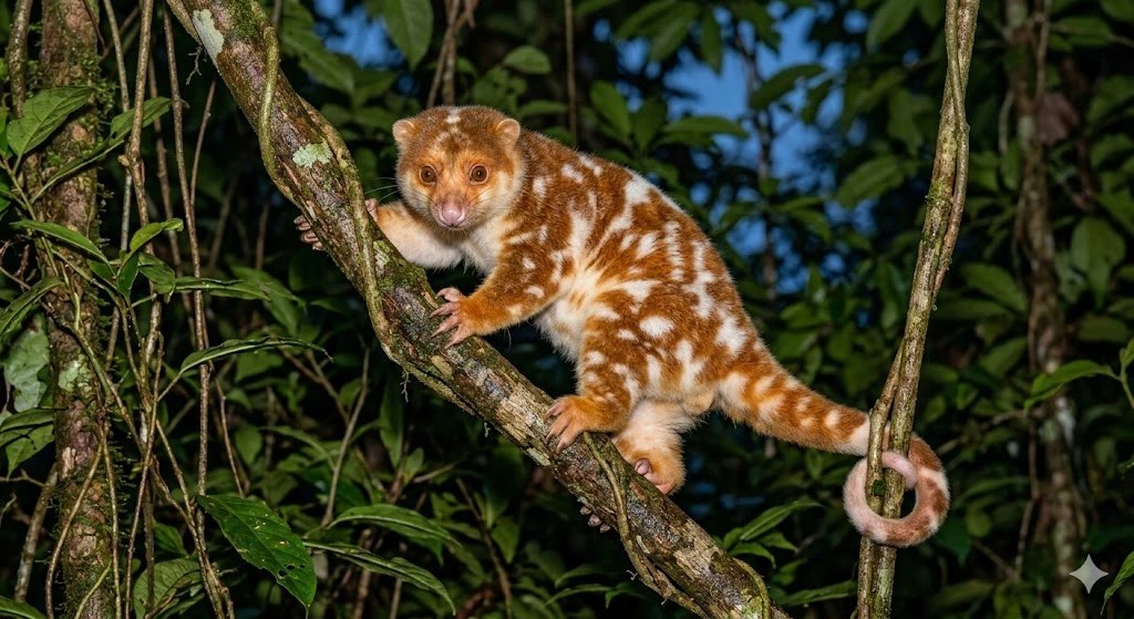 Cuscus manchado comum: o marsupial que parece um Pokémon