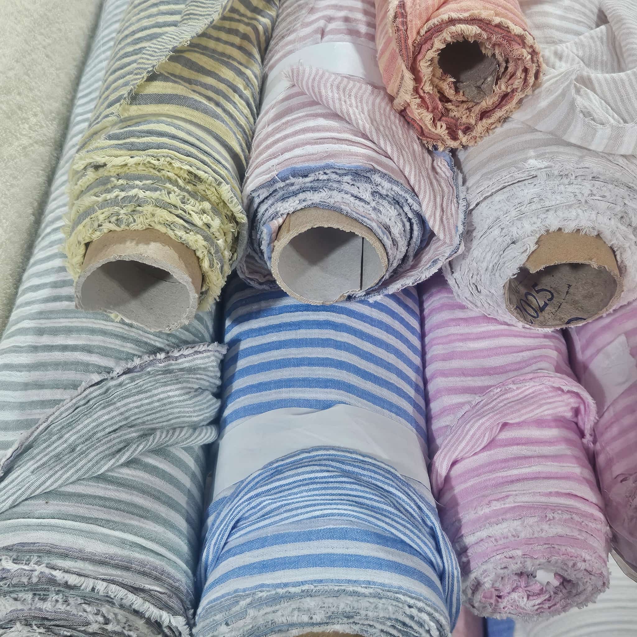Muselina doble raya