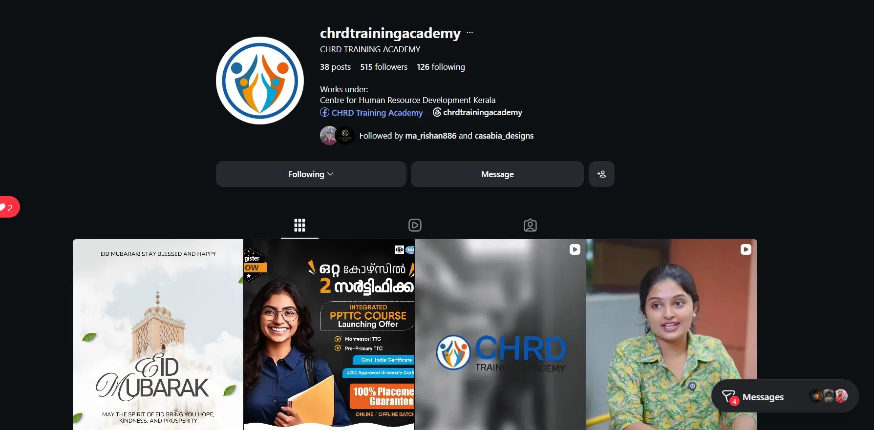 CHRD INSTA