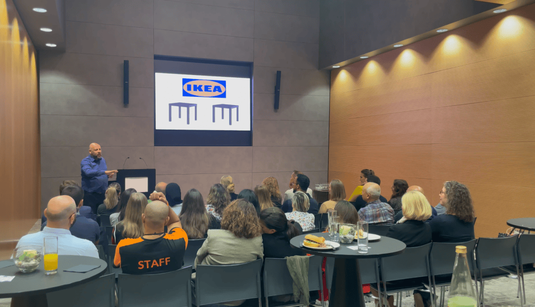 conférence a Chambre de Commerce du Luxembourg