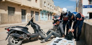 فرقة الدراجيين بالداخلة تنهي مغامرات سارق “بالخطف” على متن دراجة نارية