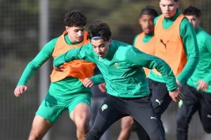 المنتخب الوطني يواصل تحضيراته بمدريد استعداداً لمواجهة الباراغواي