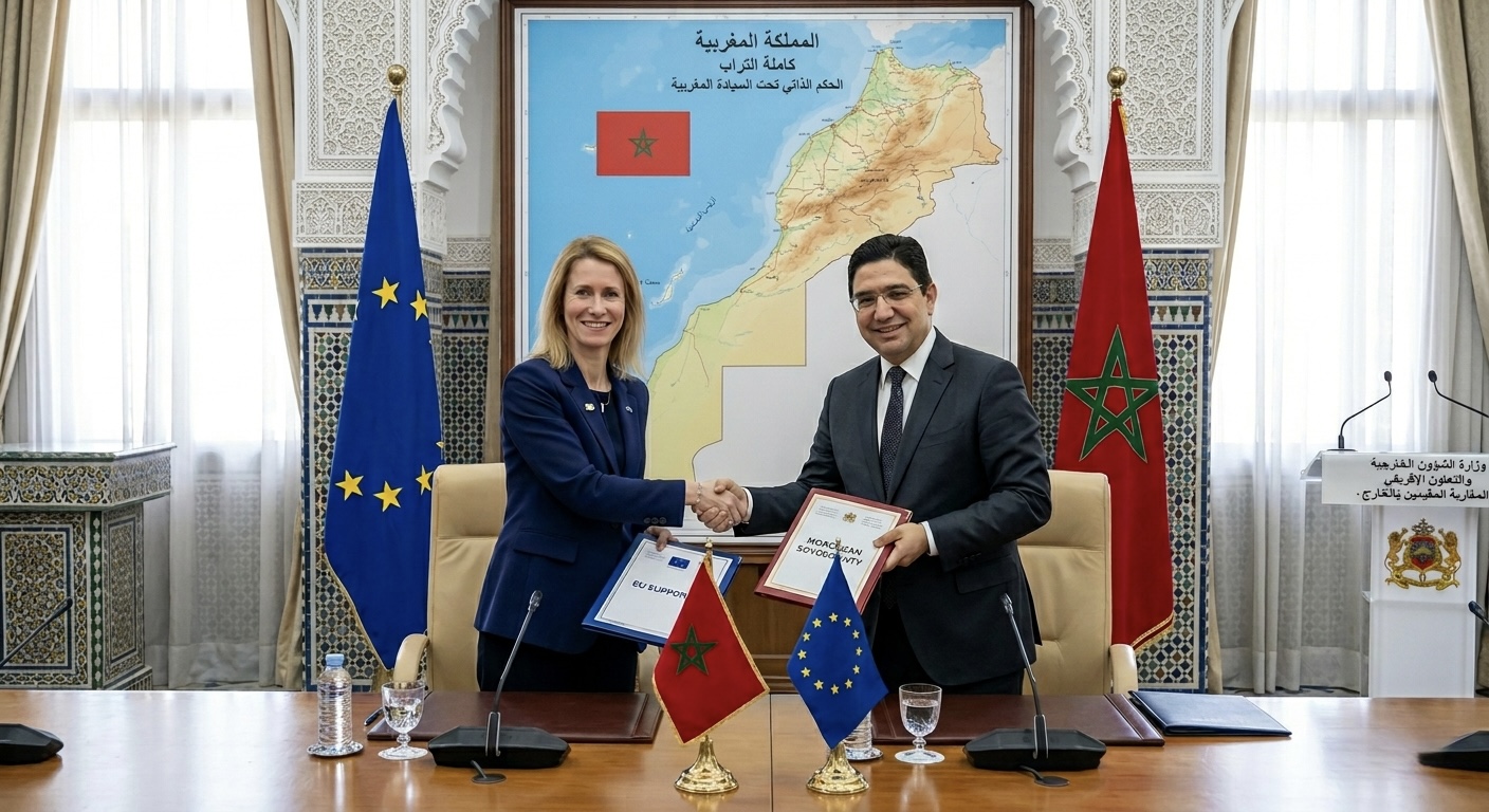 الاتحاد الأوروبي يدعم مخطط الحكم الذاتي تحت السيادة المغربية