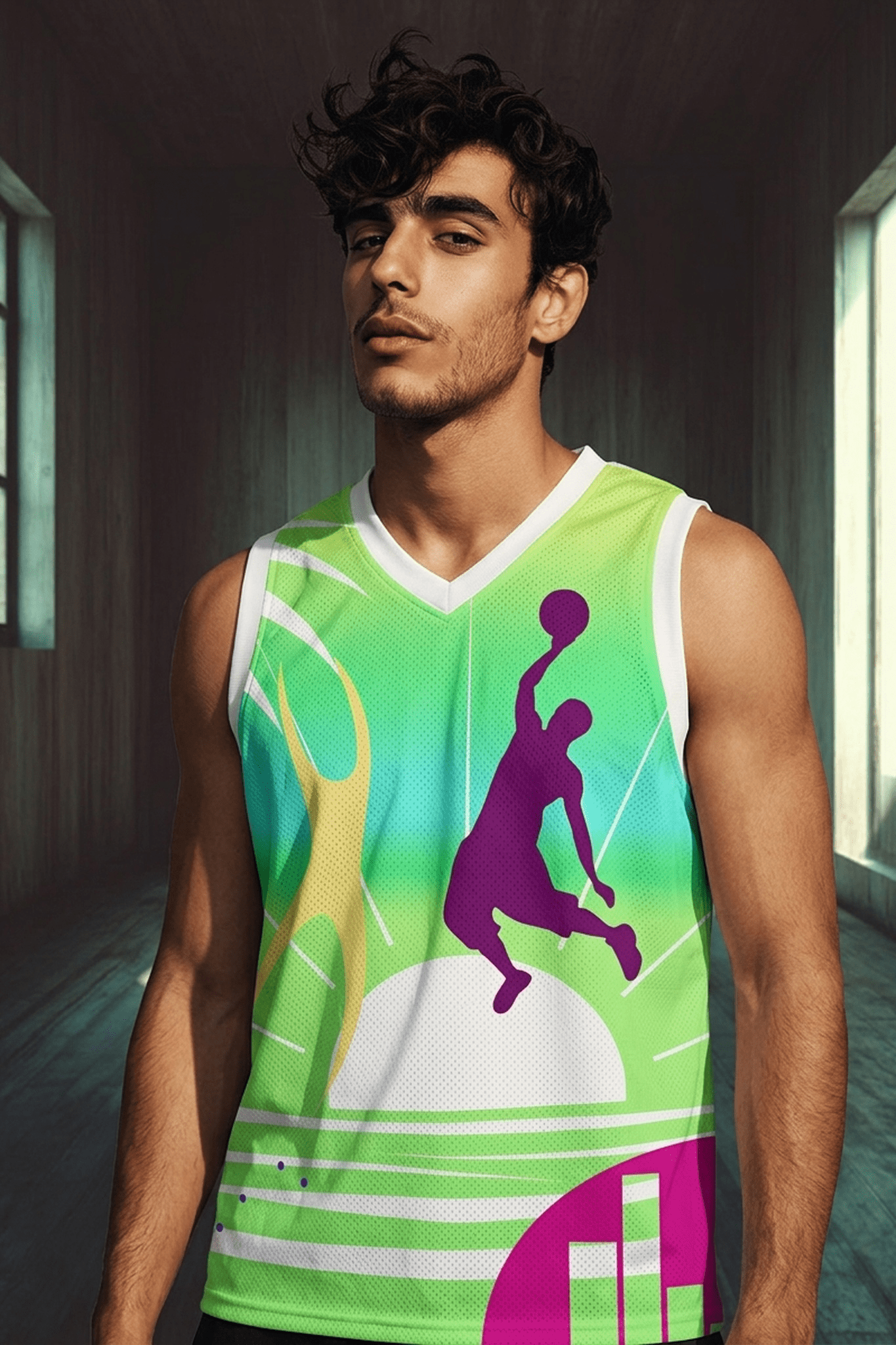 Above All Odds Basketball Jersey -White Stitching