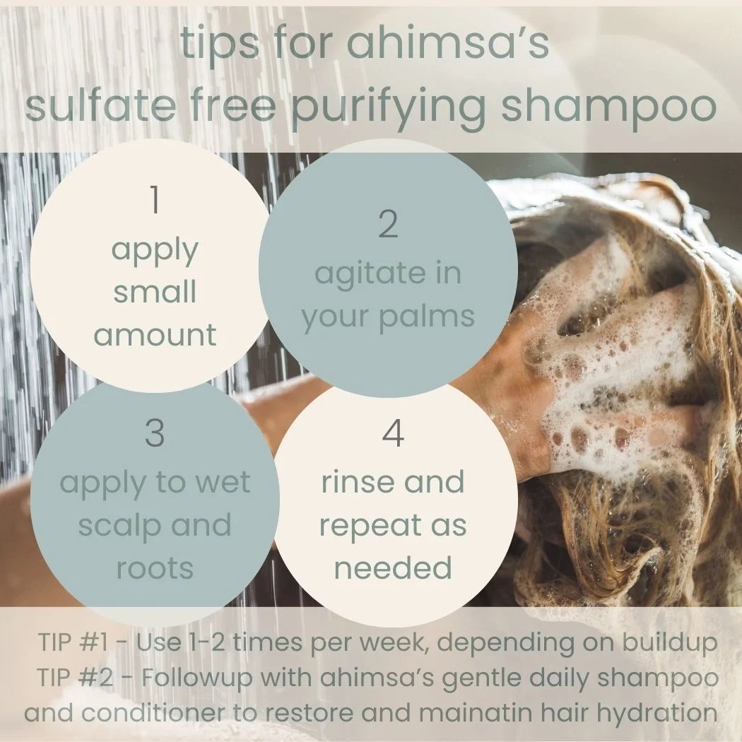 Ahimsa Gentle Purifying Shampoo - Image 5