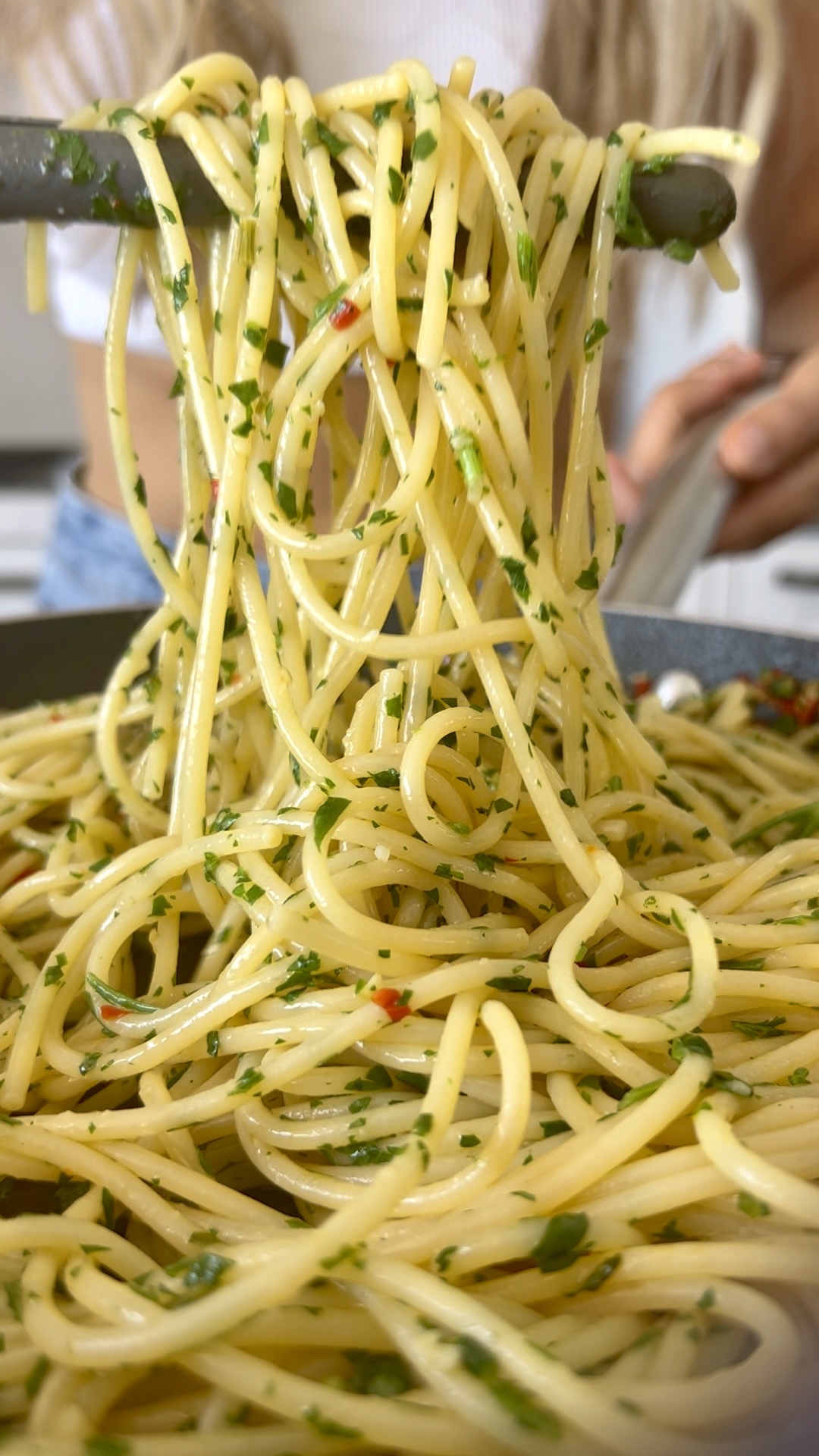 spaghetti aglio olio